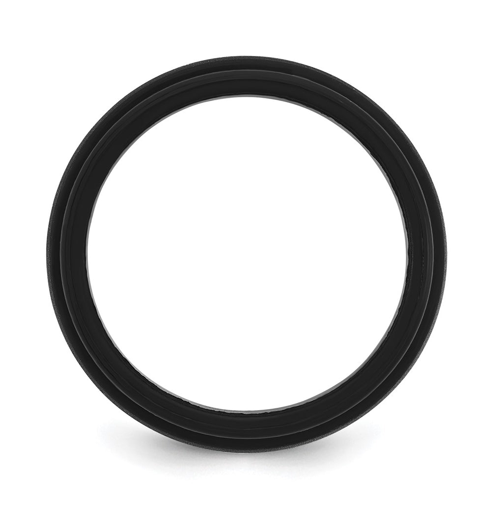 Silicone 9mm Ridged Edge Band