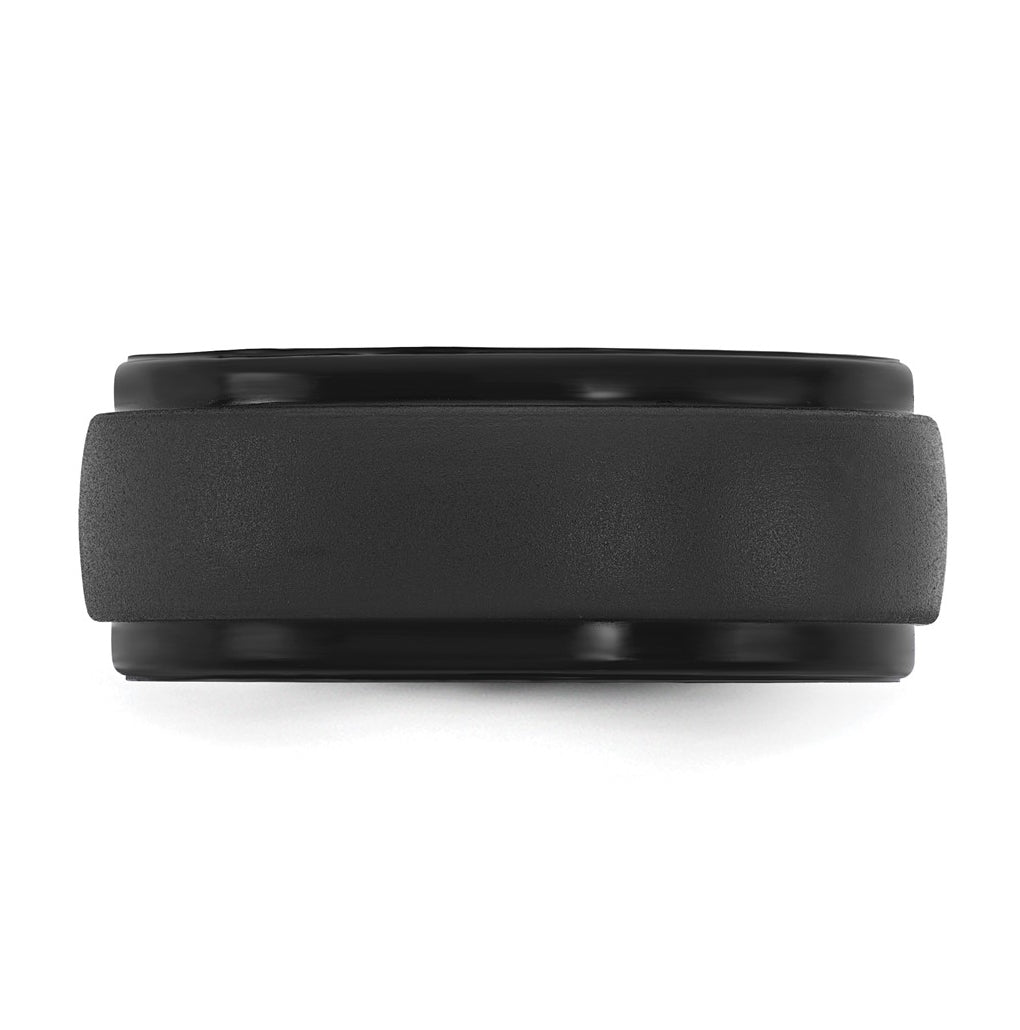 Silicone 9mm Ridged Edge Band