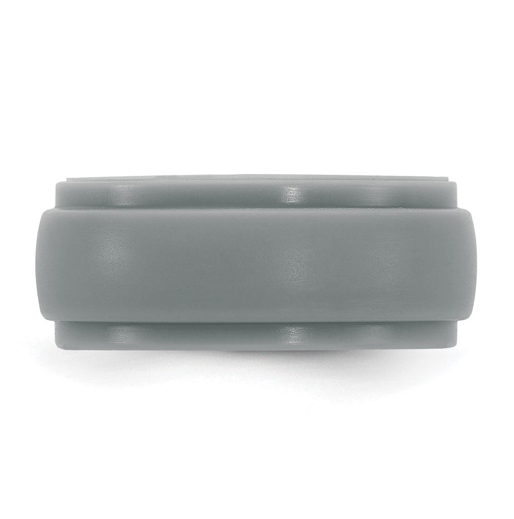 Silicone 9mm Ridged Edge Band