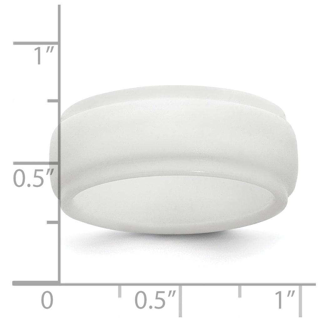 Silicone 9mm Ridged Edge Band