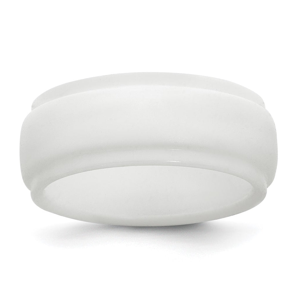Silicone 9mm Ridged Edge Band