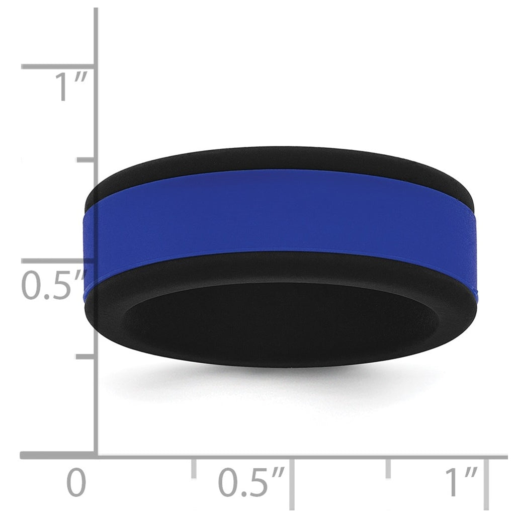 Silicone Removable Center 8mm Band