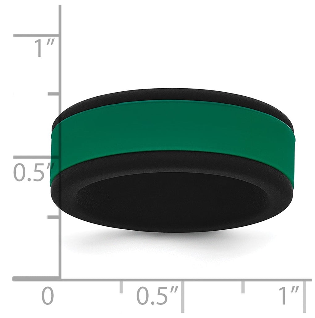 Silicone Removable Center 8mm Band