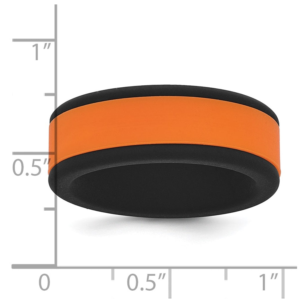 Silicone Removable Center 8mm Band