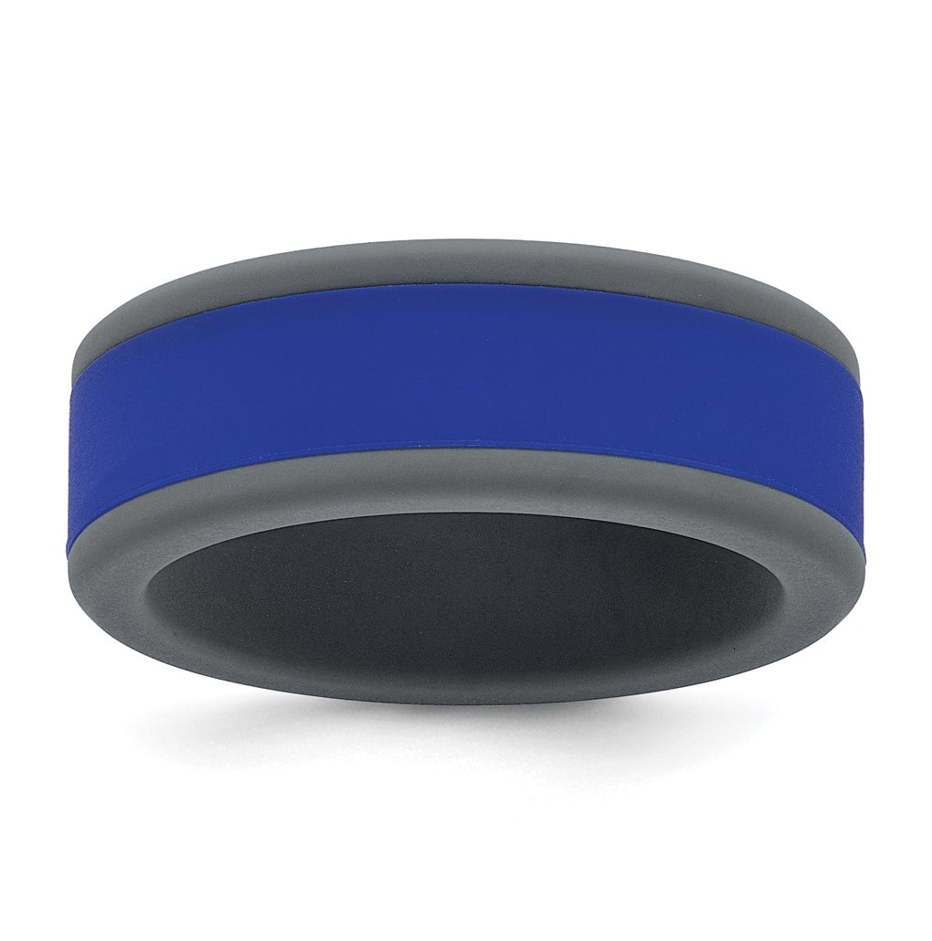 Silicone Removable Center 8mm Band