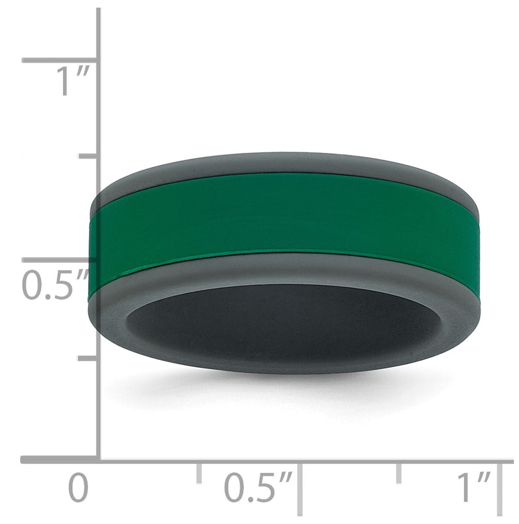 Silicone Removable Center 8mm Band