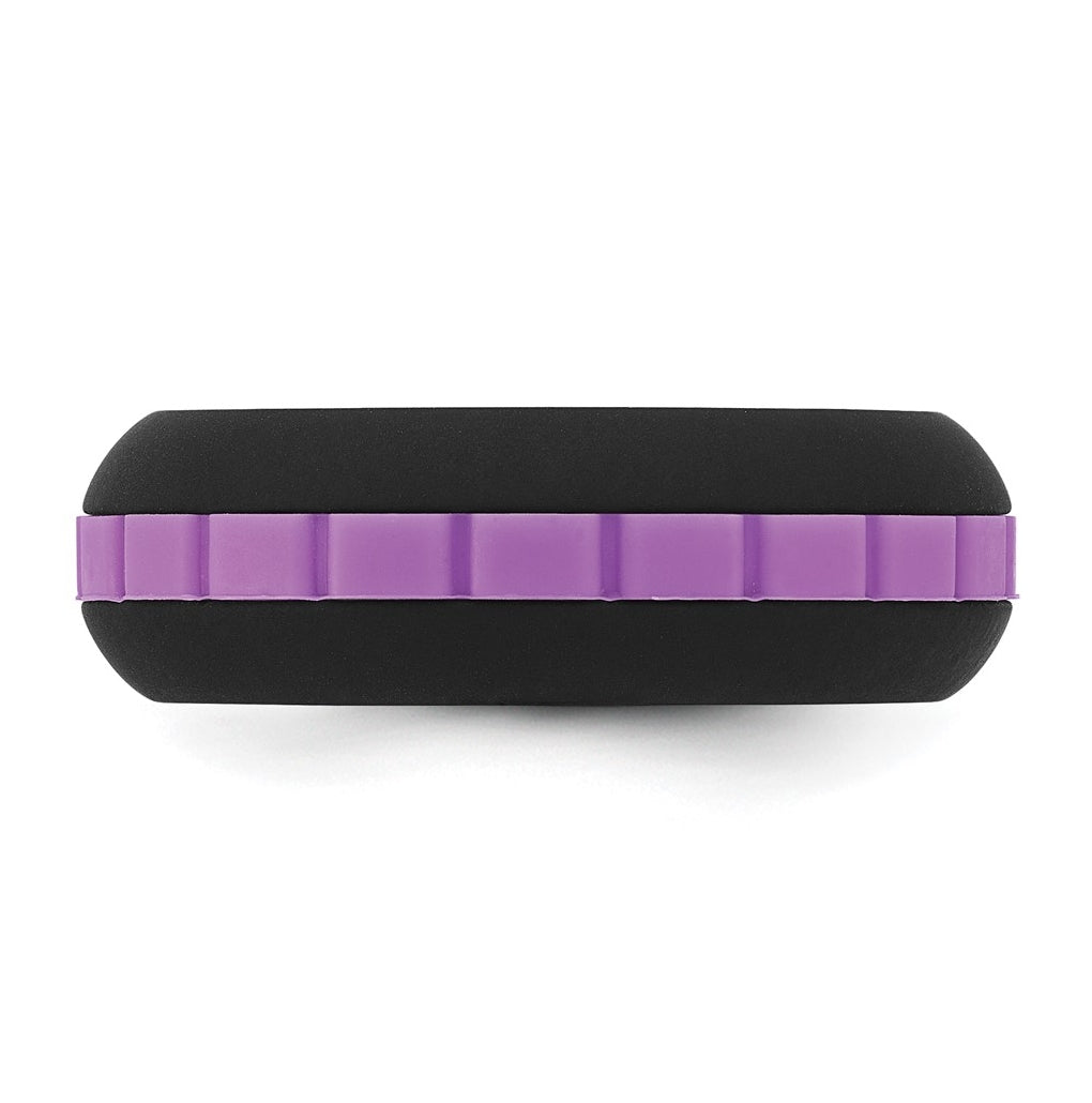 Silicone Grooved Center 7.50mm Band