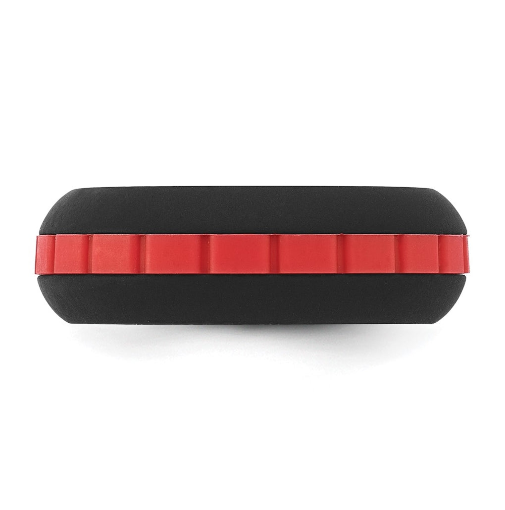 Silicone Grooved Center 7.50mm Band