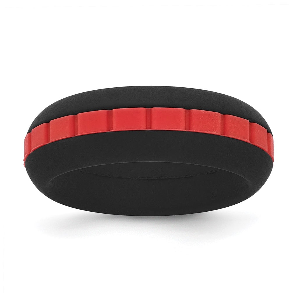 Silicone Grooved Center 7.50mm Band