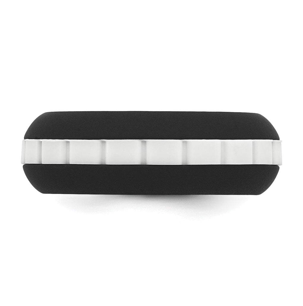 Silicone Grooved Center 7.50mm Band