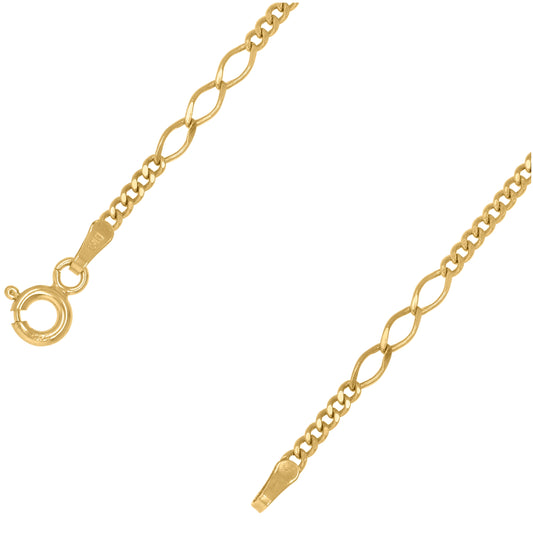 14K Yellow Gold Womens Polished Finish Necklace
