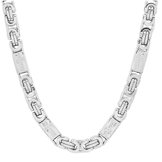 Stainless Steel Mens Fashion Link Necklace