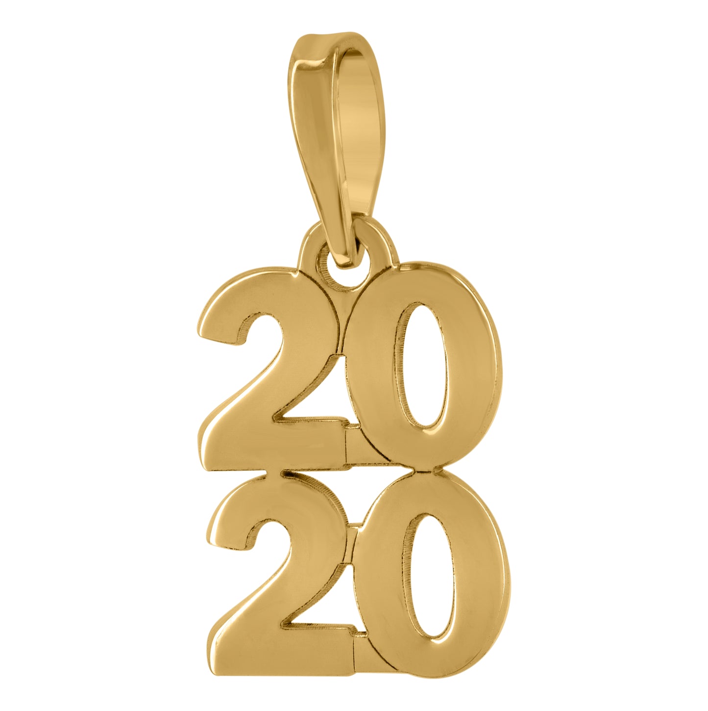 Sterling Silver Unisex Fashion Year 2020 Charm Pendant