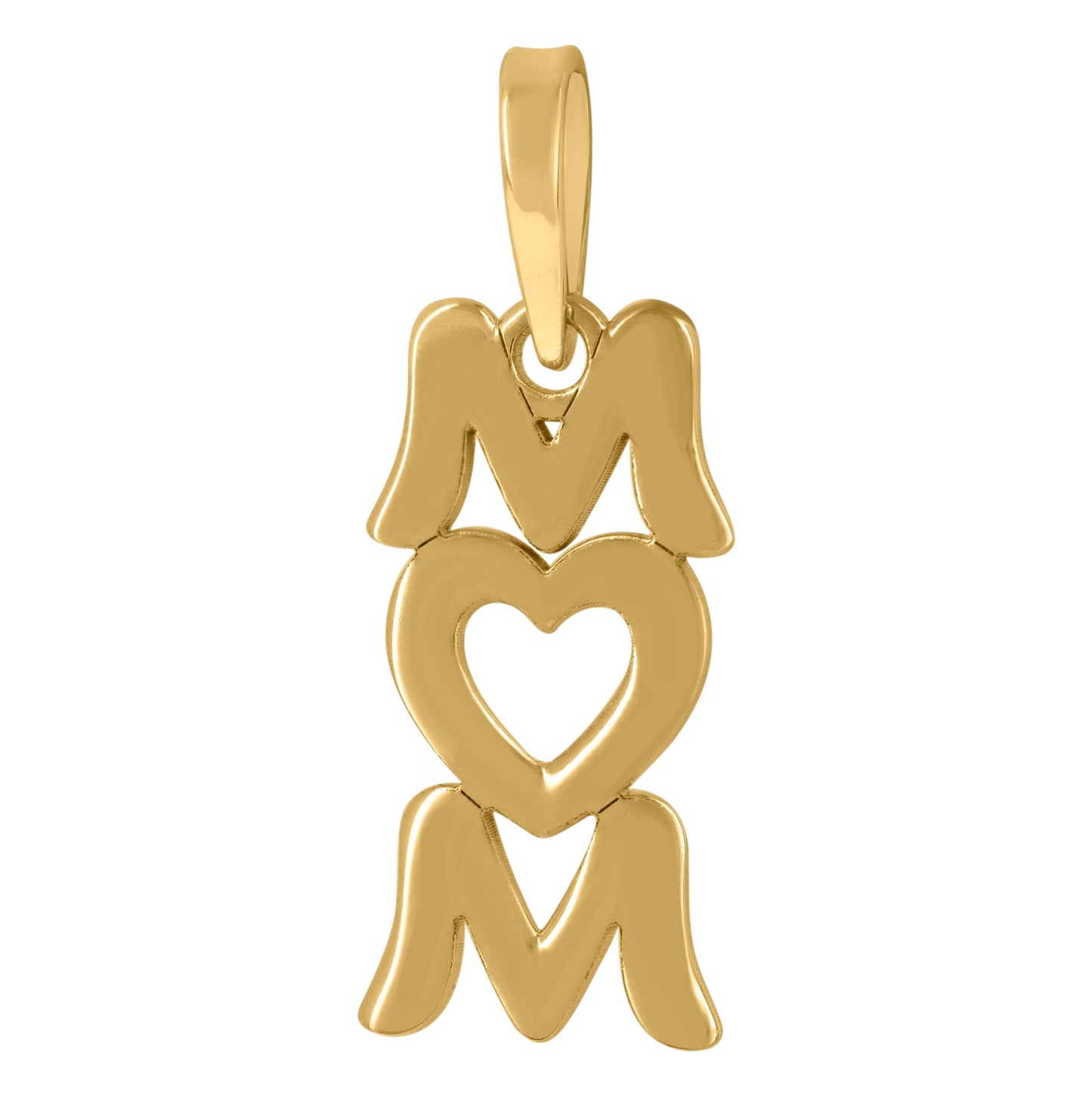 Sterling Silver Womens Fashion Mom Talking Charm Pendant