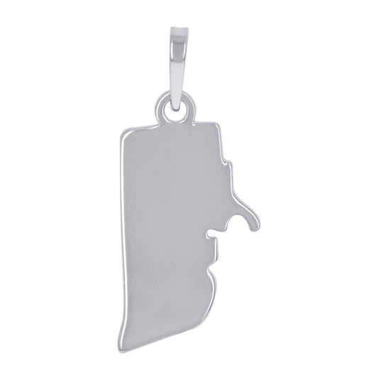 Sterling Silver Womens Fashion Charm Pendant