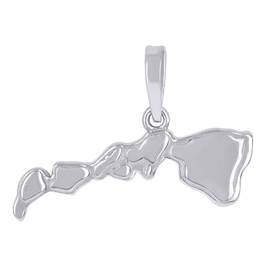 Sterling Silver Womens Fashion Charm Pendant