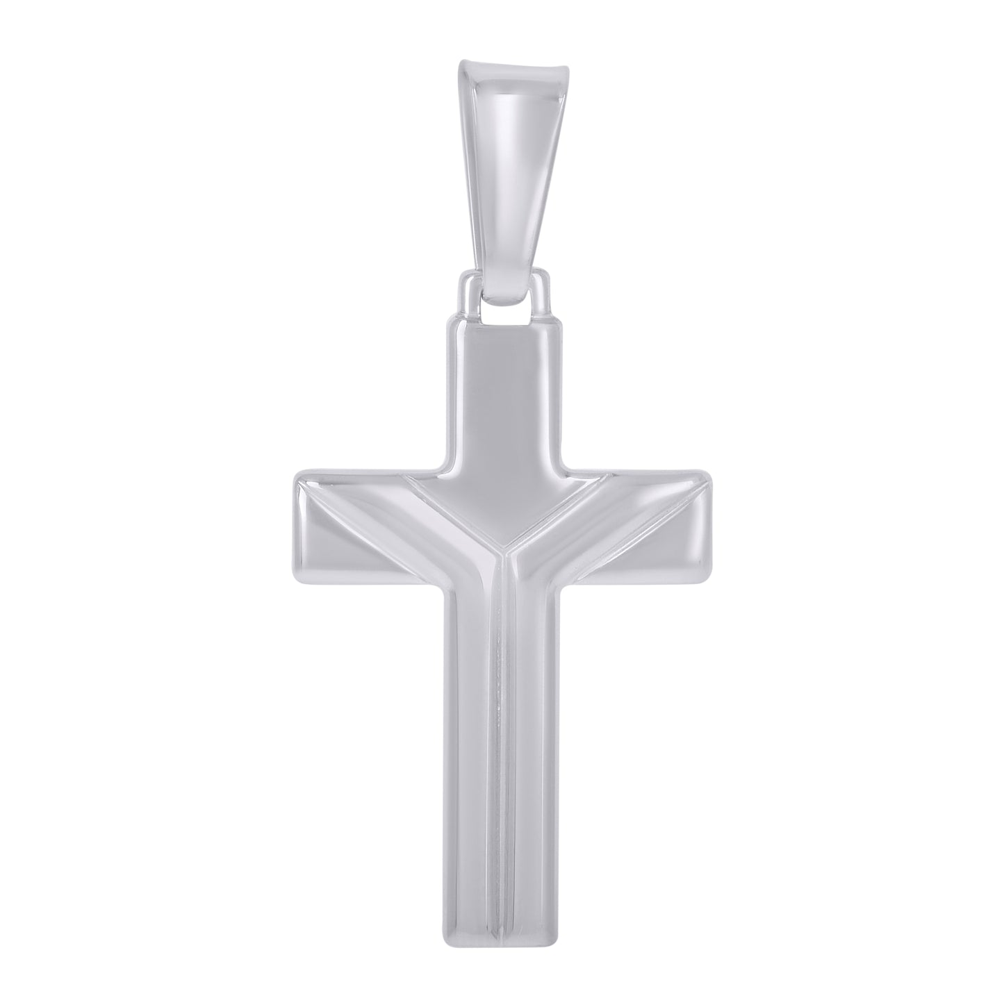 Sterling Silver Unisex Cross Religious Charm Pendant