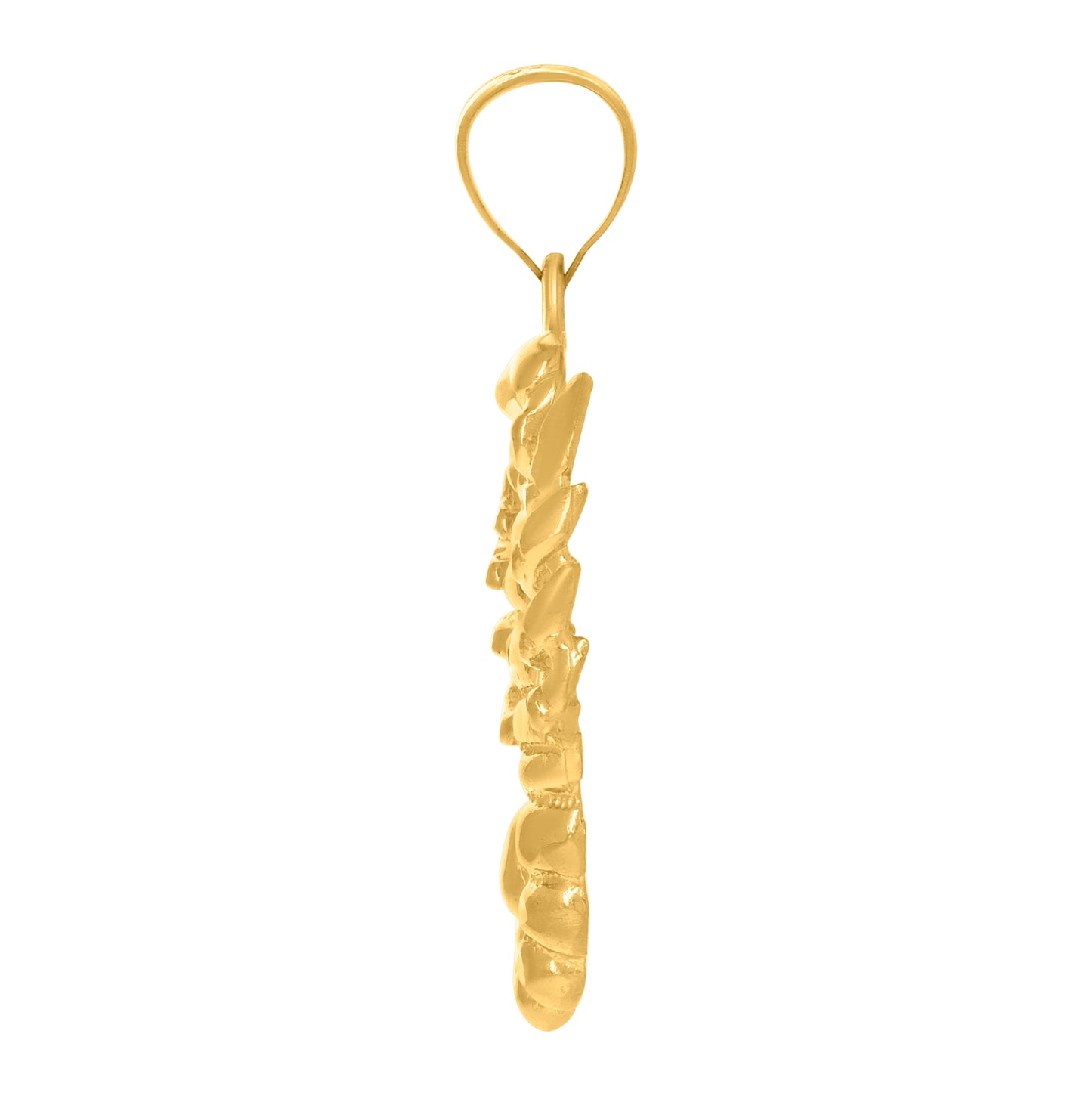 10K Yellow Gold Mens Scorpion Zodiac Sign/Wildlife Charm Pendant