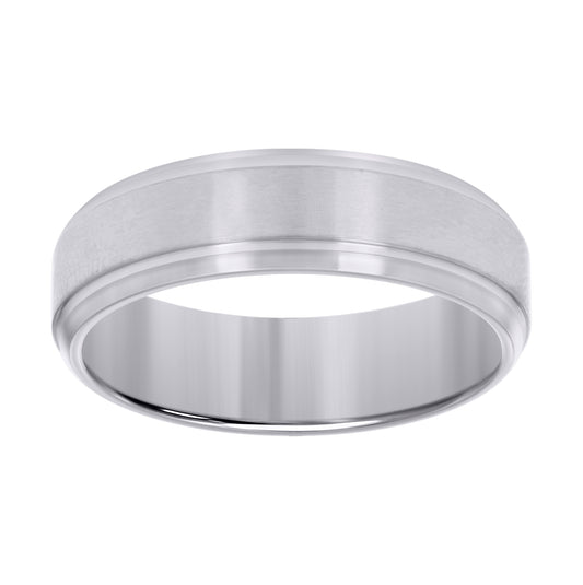 Stainless Steel Men's Comfort-Fit Bridal Anniversary Engagement Wedding Band 7mm