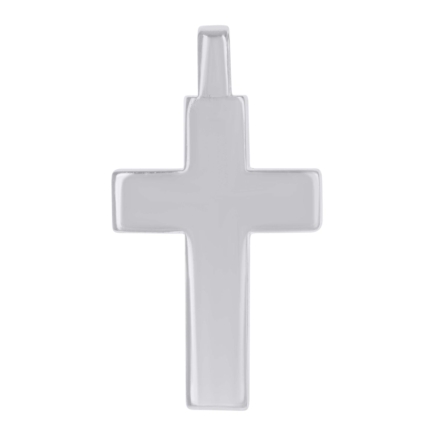 Sterling Silver Unisex Cross Religious Charm Pendant