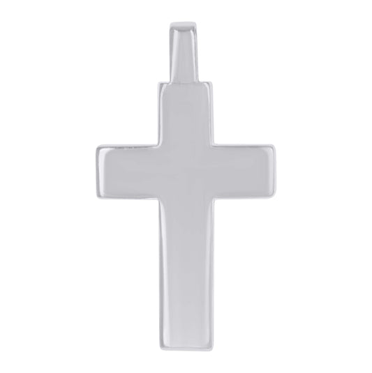 Sterling Silver Unisex Cross Religious Charm Pendant