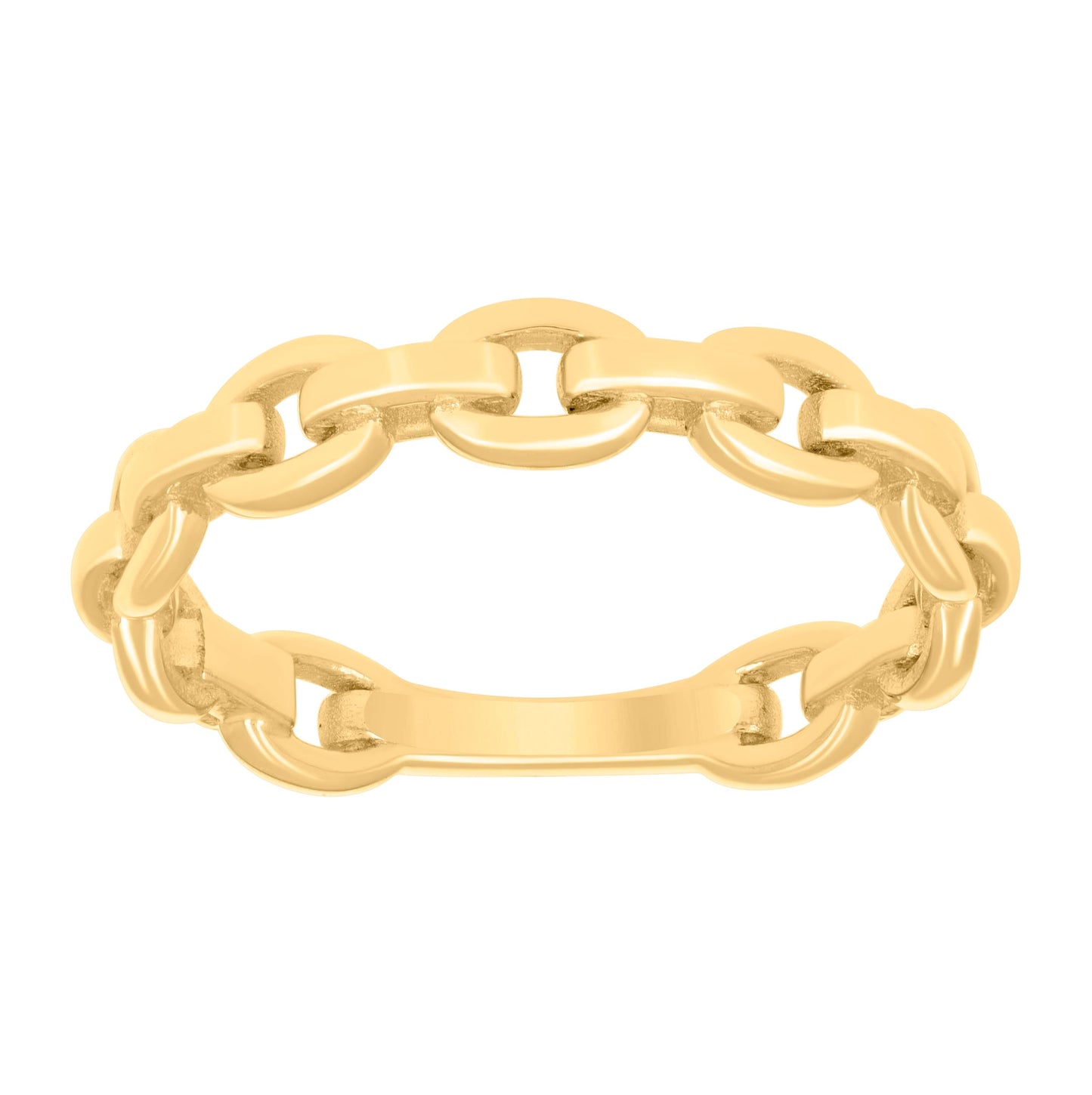 14K Yellow Gold Womens Fashion Ring