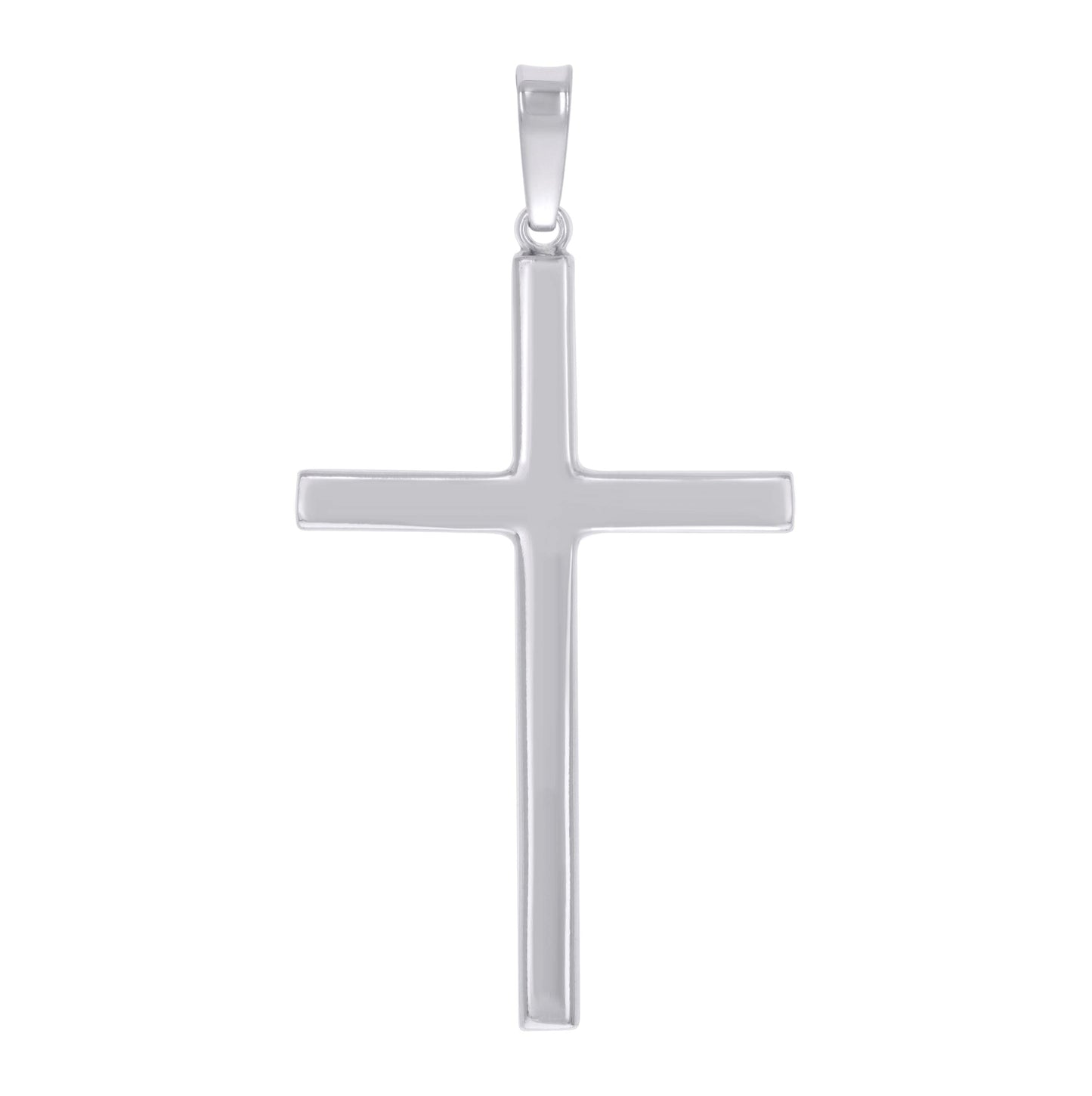 Sterling Silver Unisex Cross Religious Charm Pendant