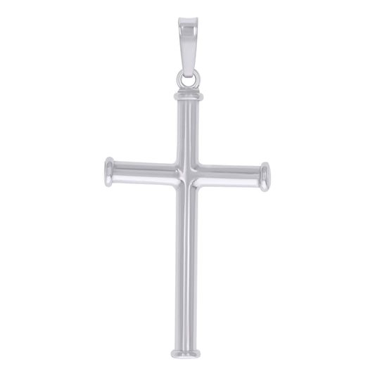 Sterling Silver Unisex Cross Religious Charm Pendant
