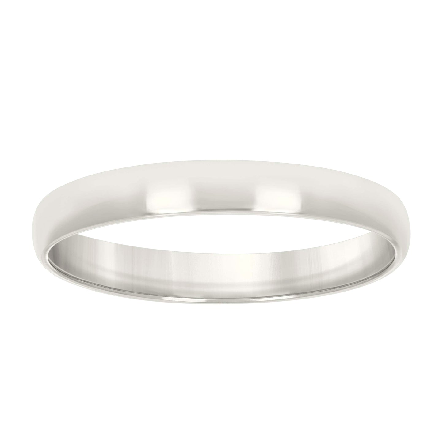 Sterling Silver Women's Comfort Fit Bridal Anniversary Engagement Wedding Band Ring