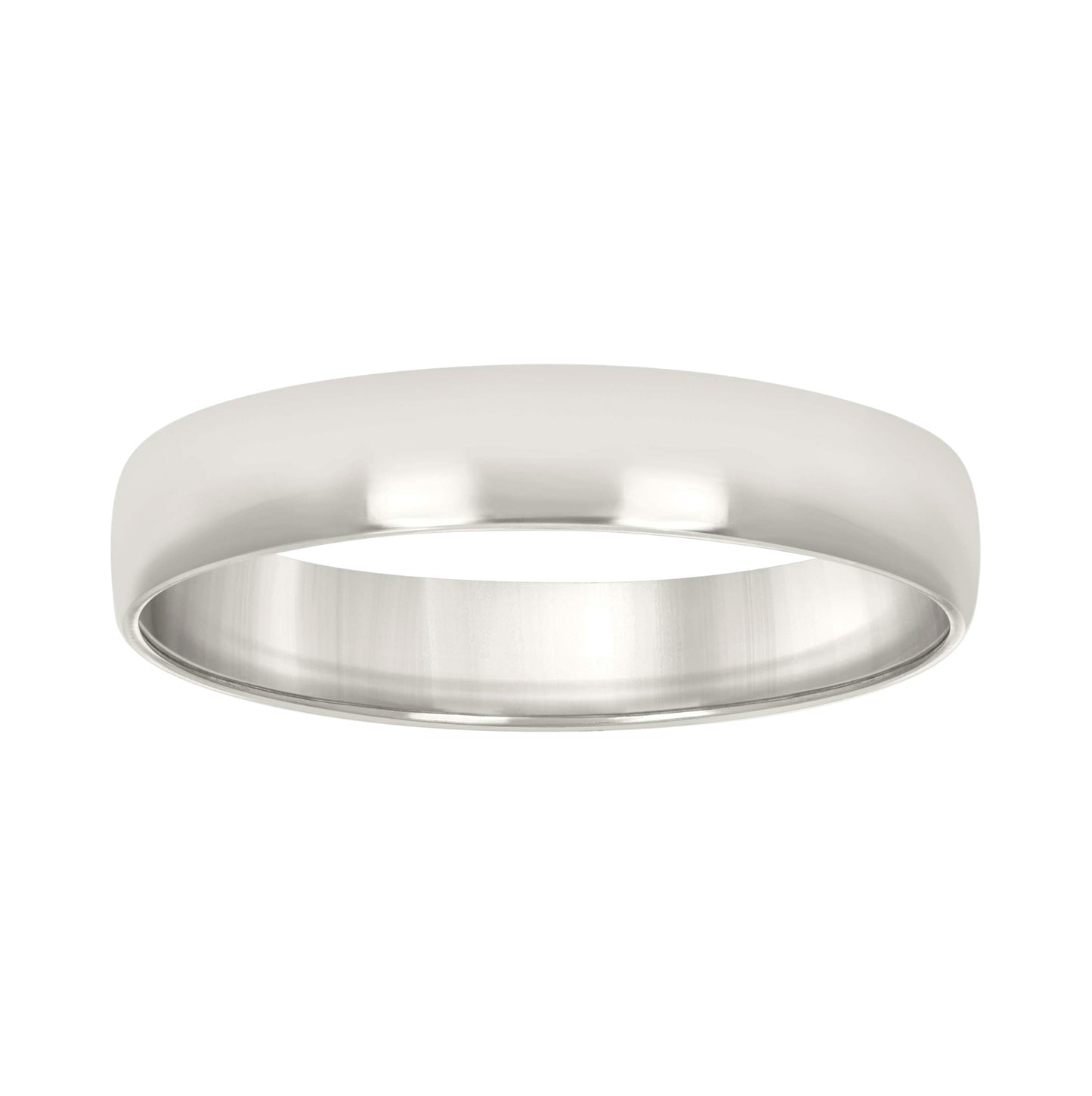 Sterling Silver Women's Comfort Fit Bridal Anniversary Engagement Wedding Band Ring