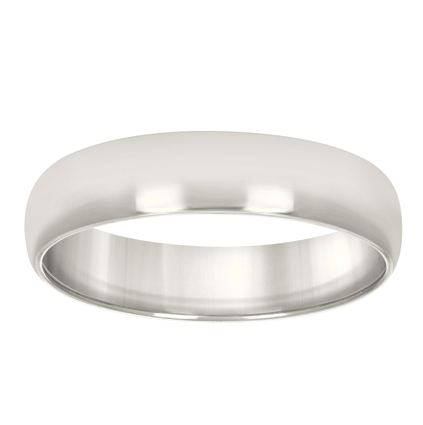 Sterling Silver Women's Comfort Fit Bridal Anniversary Engagement Wedding Band Ring