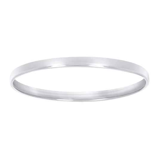 Sterling Silver Rhodium Plated Womens Comfort Fit Bridal Anniversary Engagement Wedding Band Ring