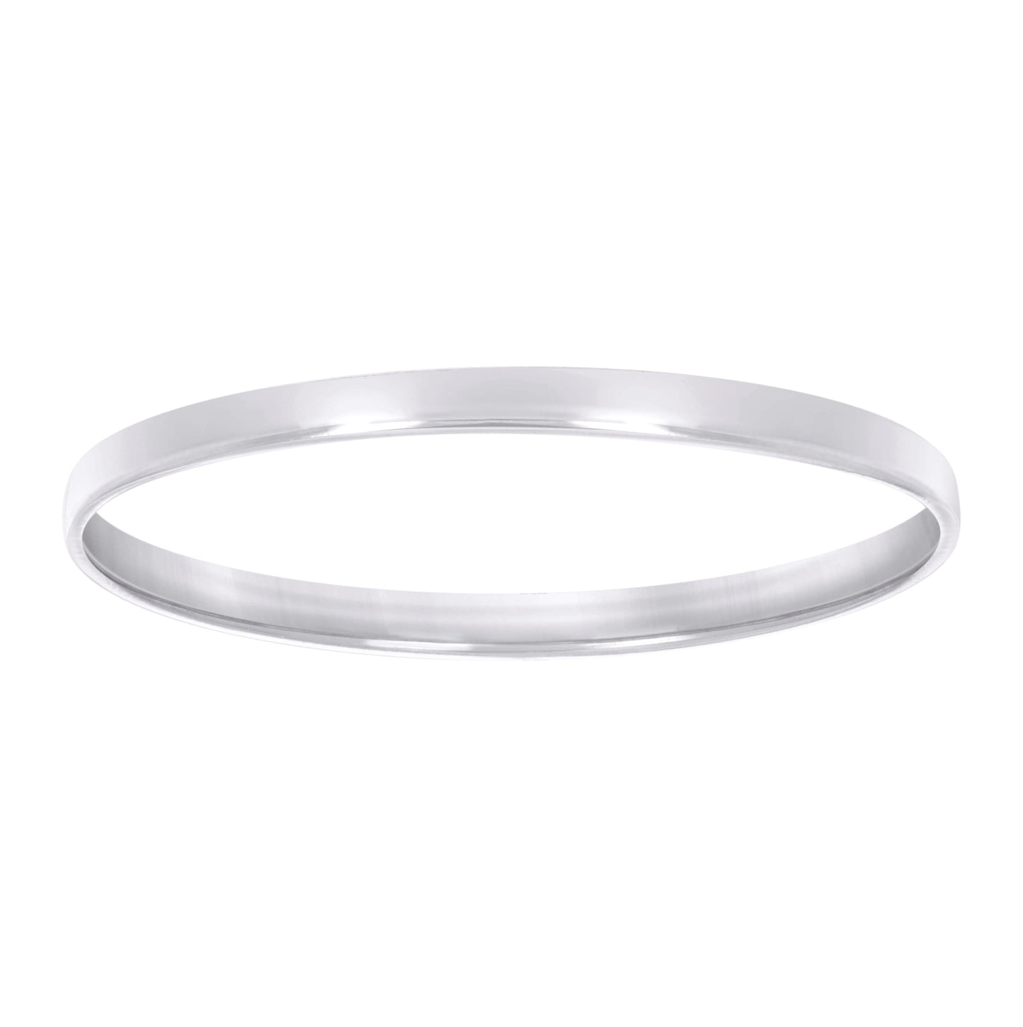 Sterling Silver Rhodium Plated Womens Comfort Fit Bridal Anniversary Engagement Wedding Band Ring
