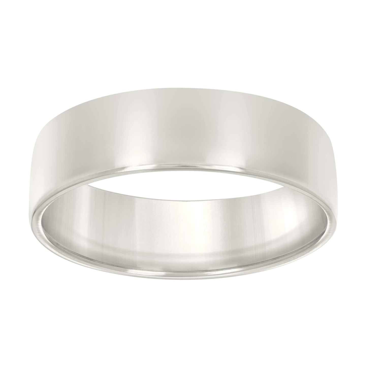 Sterling Silver Womens Comfort Fit Bridal Anniversary Engagement Wedding Band Ring