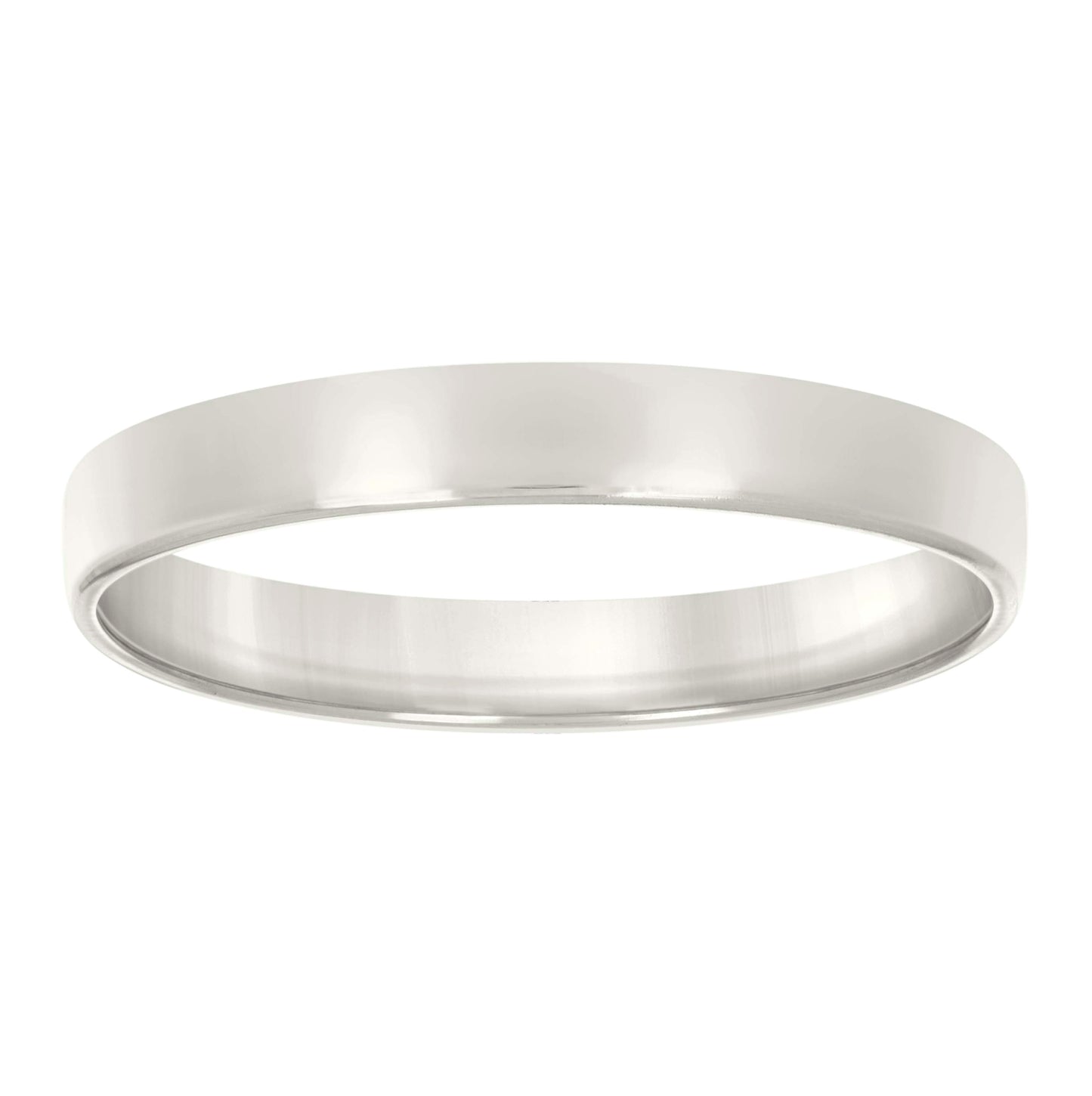 Sterling Silver Womens Comfort Fit Bridal Anniversary Engagement Wedding Band Ring