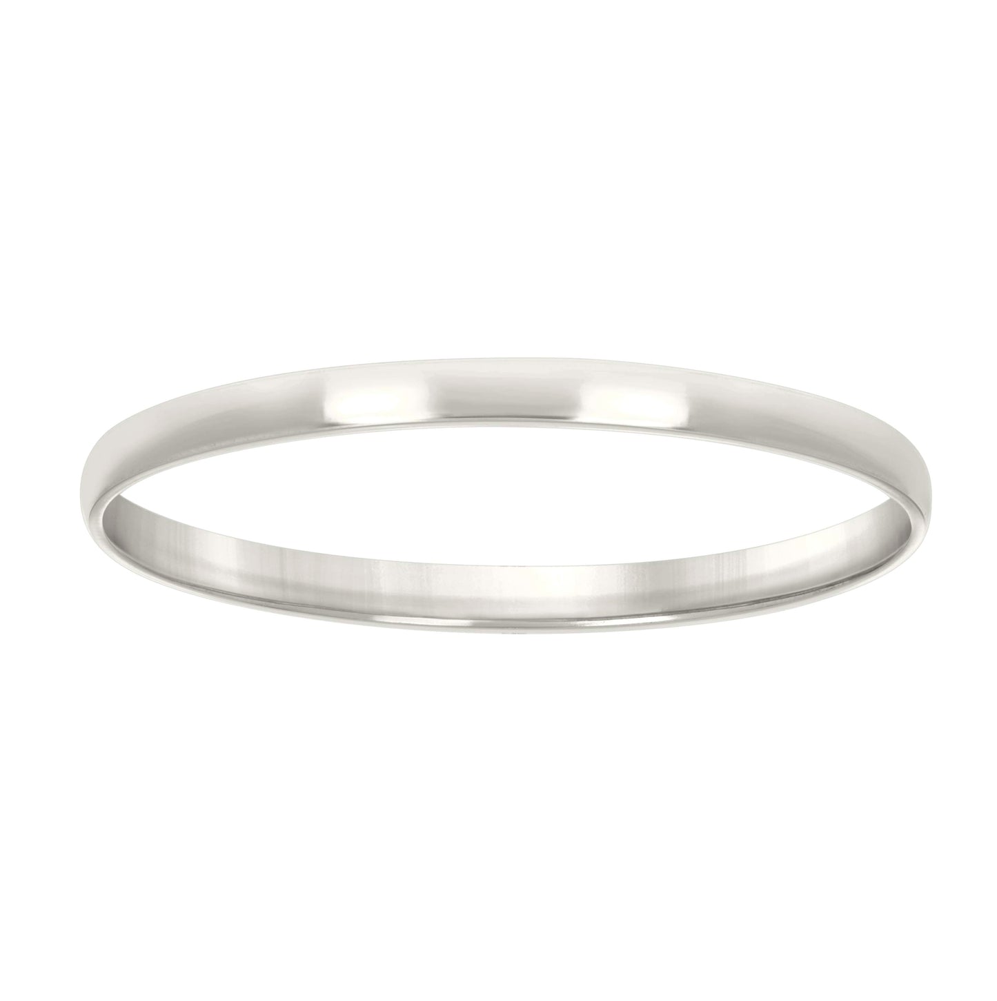 Sterling Silver Women's Comfort Fit Bridal Anniversary Engagement Wedding Band Ring