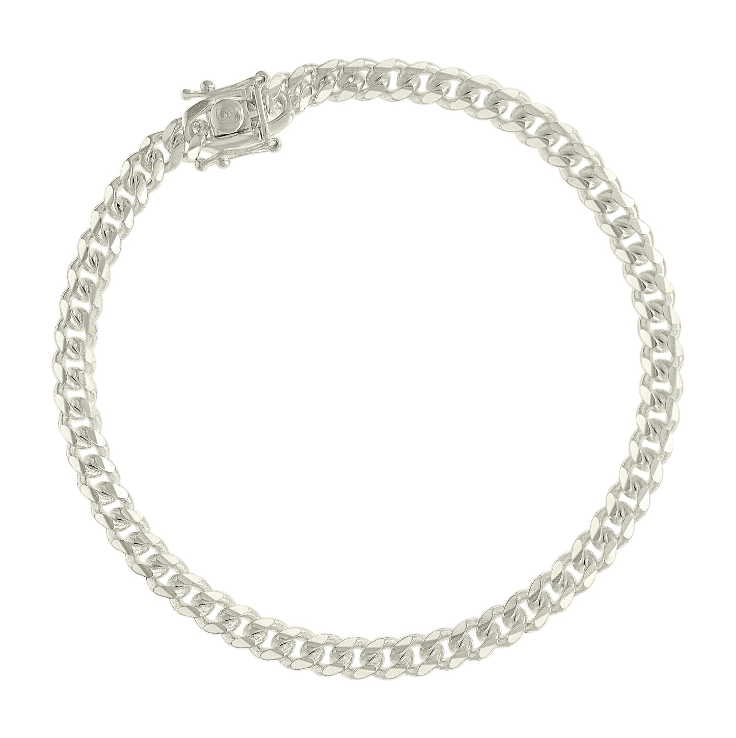 Sterling Silver Solid Miami Cuban Chain