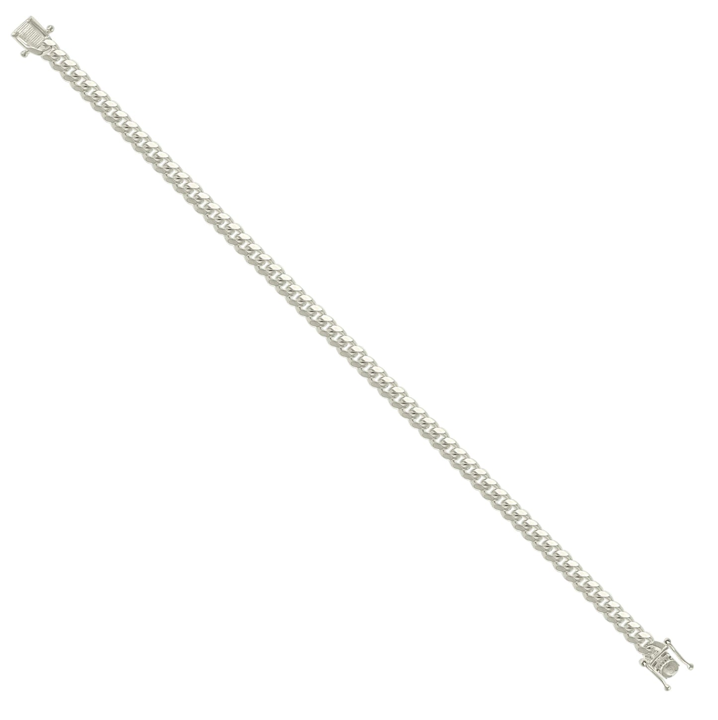 Sterling Silver Solid Miami Cuban Chain