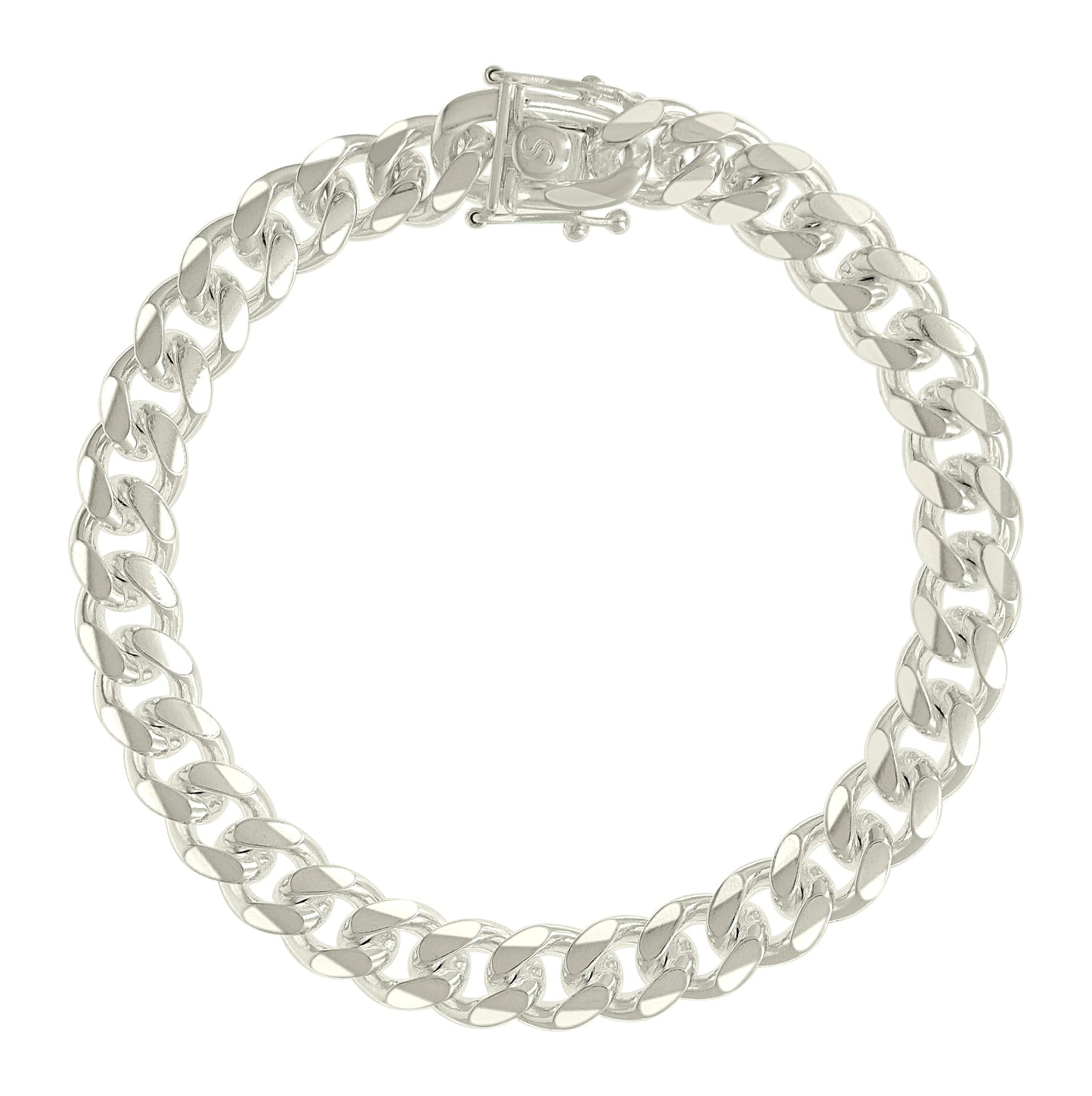 Sterling Silver Solid Miami Cuban Chain