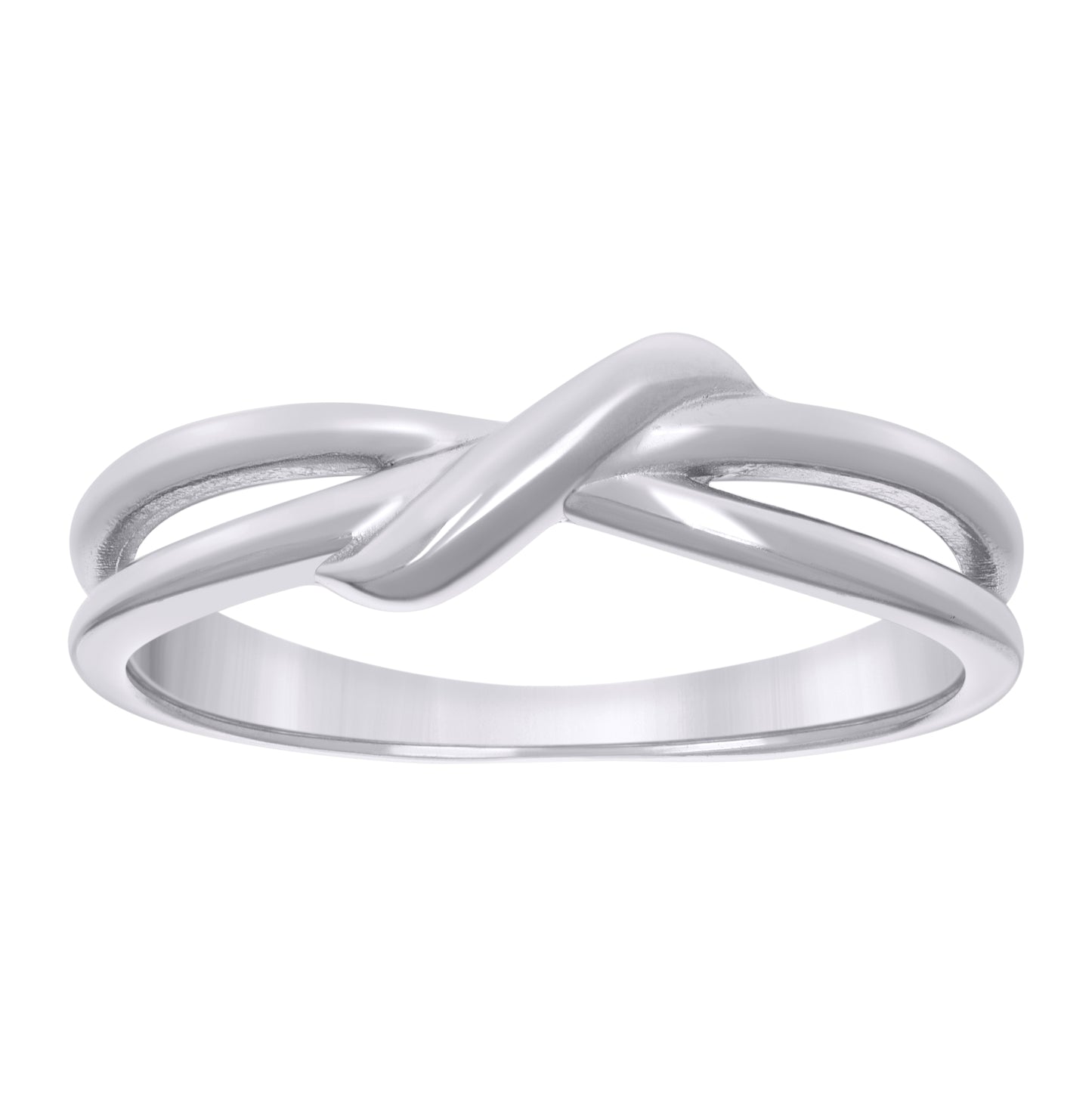 Sterling Silver Women's Fashion Bridal Anniversary Wedding Engagement Band Ring