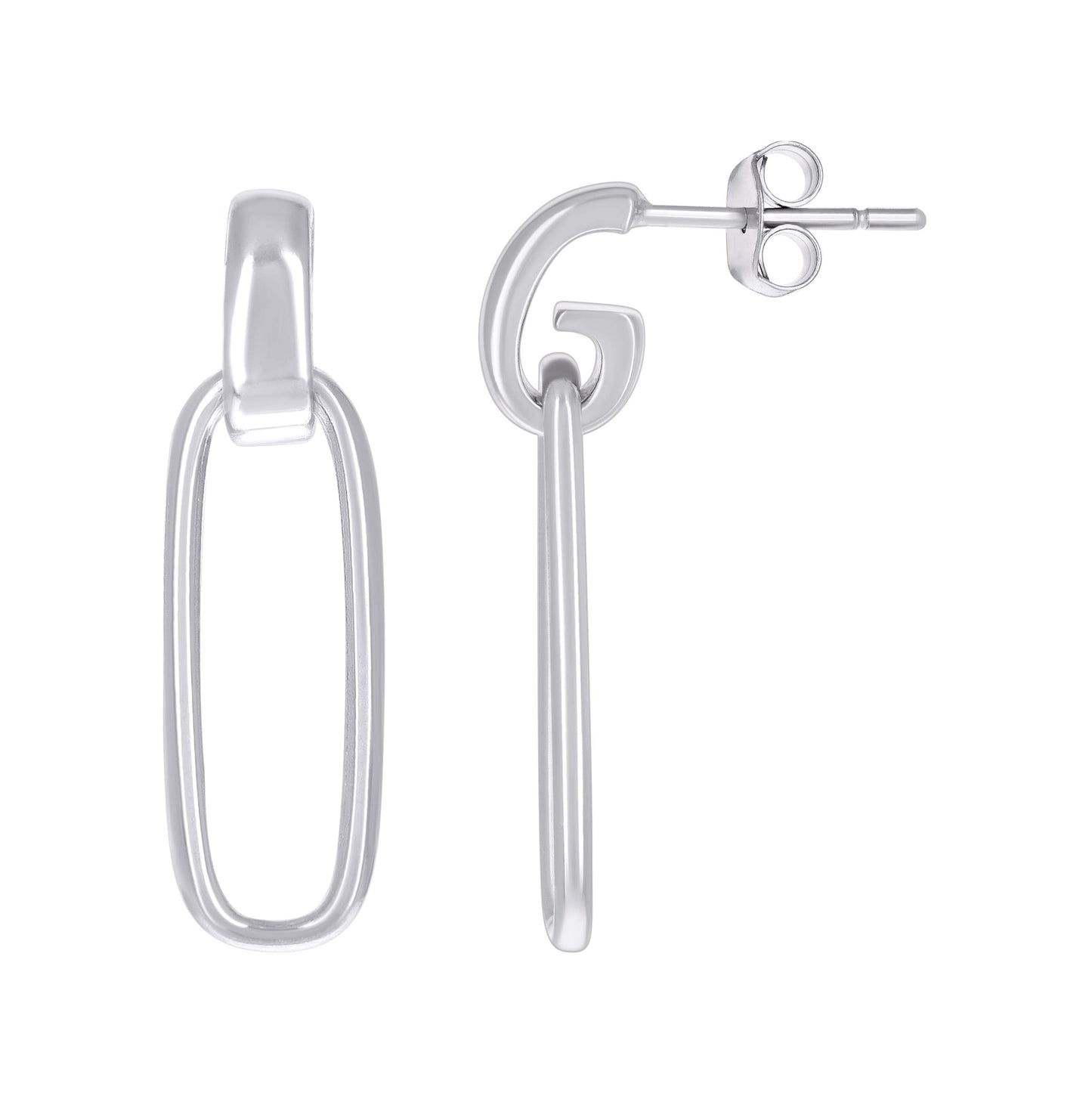 Sterling Silver Womens Fashion Danglers Earrings