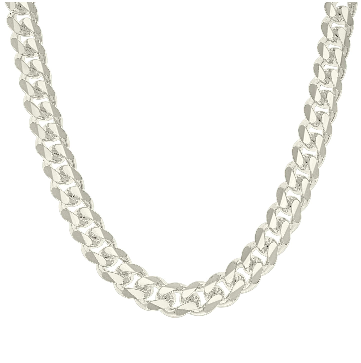 Sterling Silver Solid Miami Cuban Chain