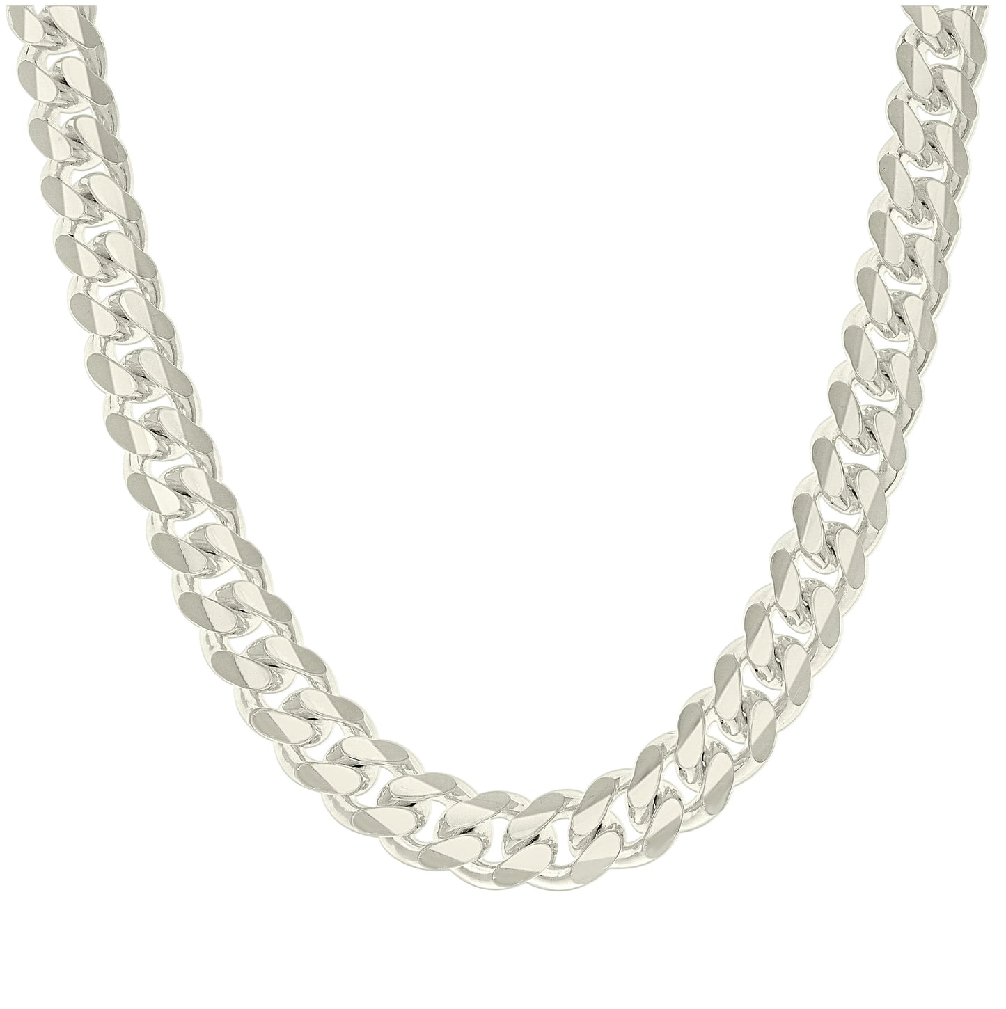 Sterling Silver Solid Miami Cuban Chain