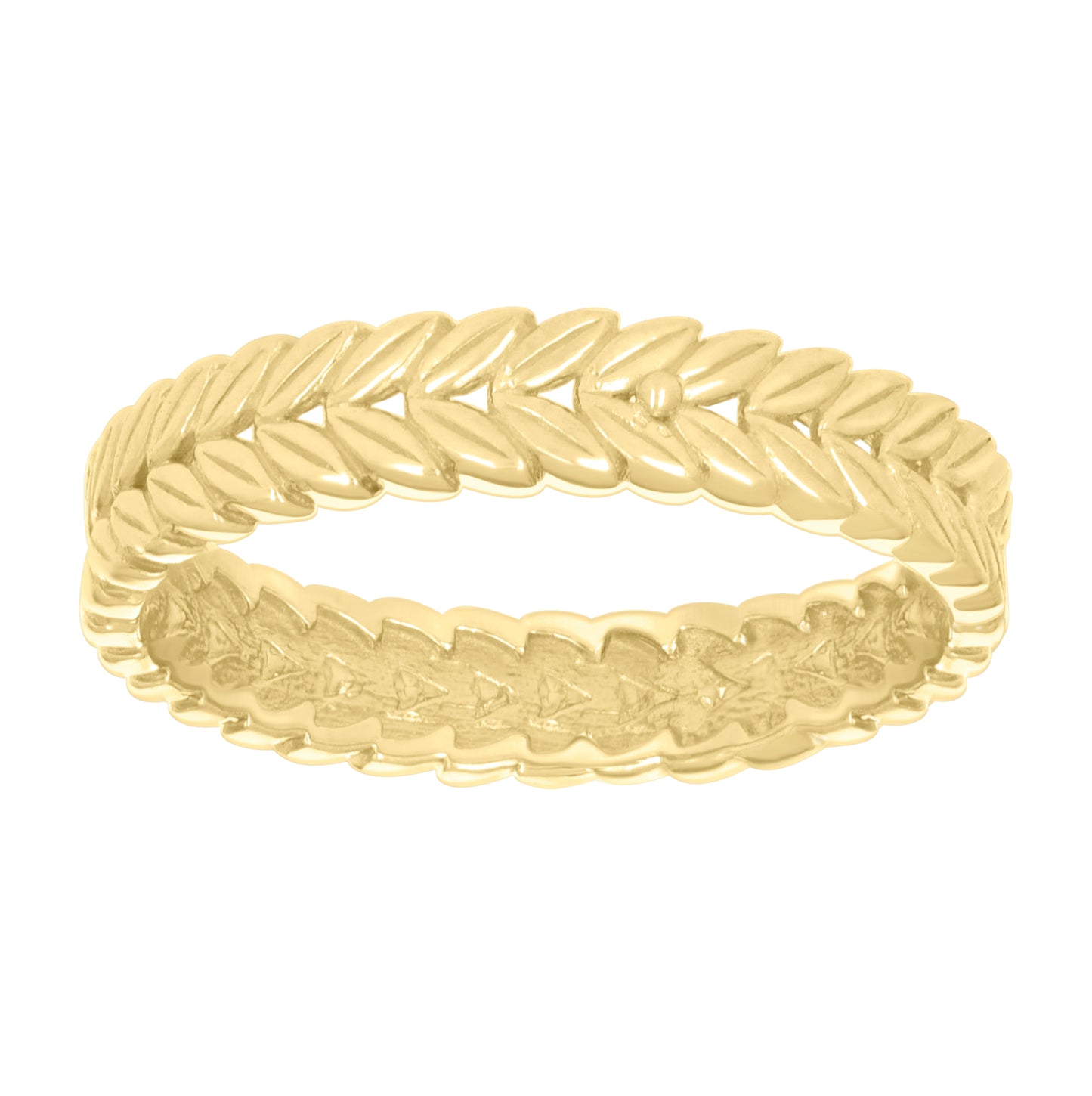 10K Yellow Gold Womens Fashion Ring