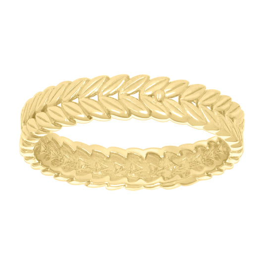 10K Yellow Gold Womens Fashion Ring