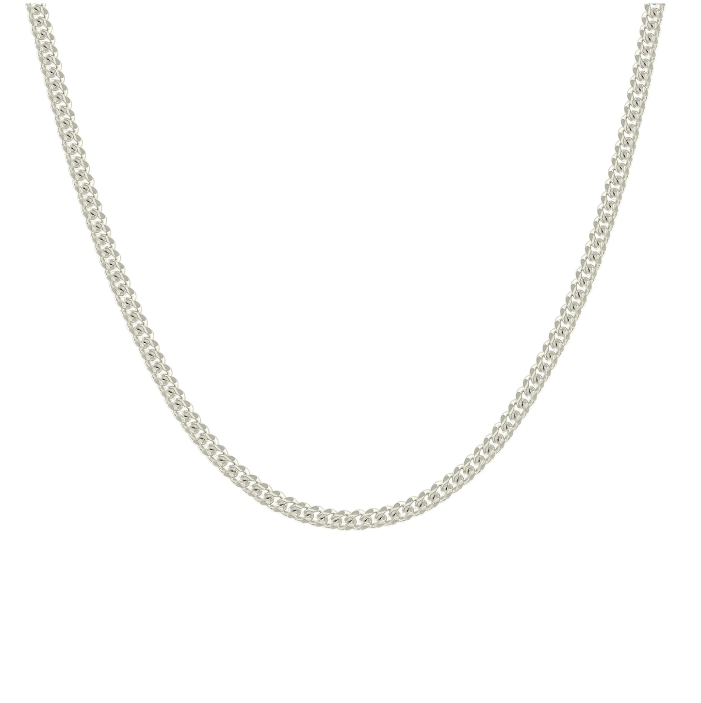 Sterling Silver Solid Miami Cuban Chain