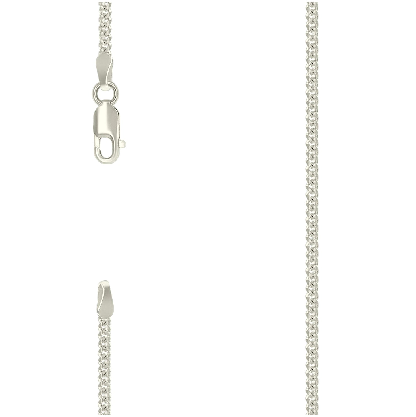 Sterling Silver Solid Miami Cuban Chain