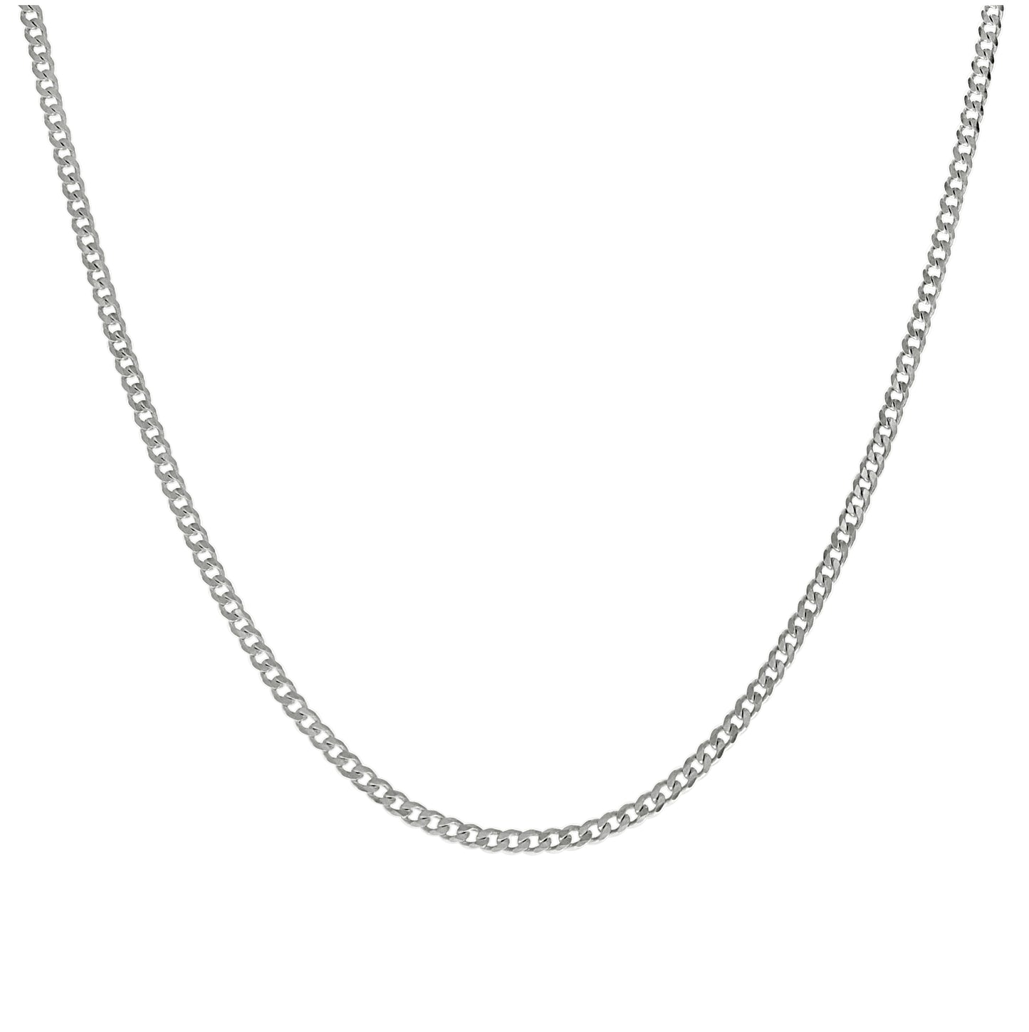 Sterling Silver Solid Super Flat Cuban Chain