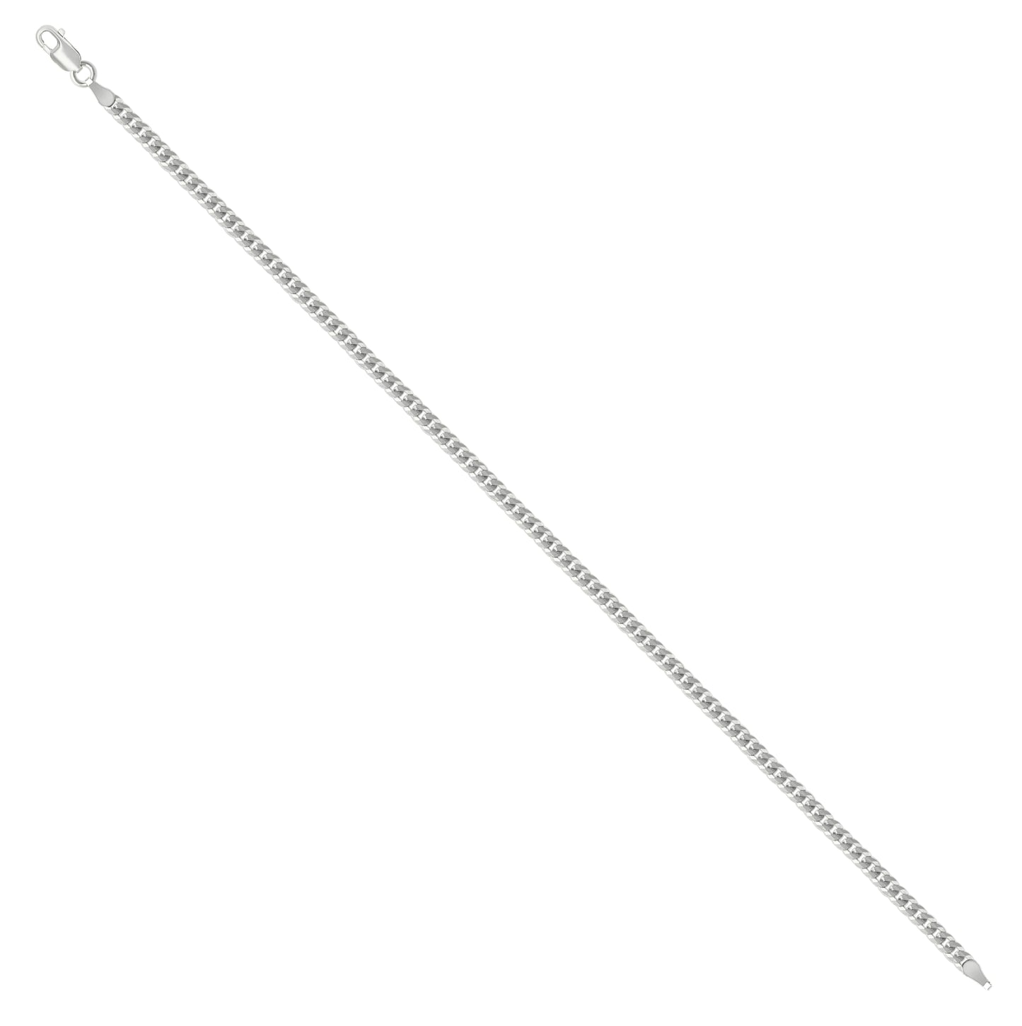 Sterling Silver Solid Super Flat Cuban Chain