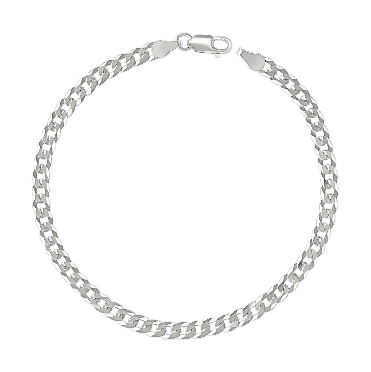 Sterling Silver Solid Super Flat Cuban Chain